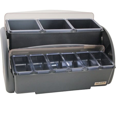 San Jamar Dispenser, Condiment , Stacker BDS4266